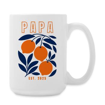 Papa 2025 - Large Mug 440 ml - white - Right