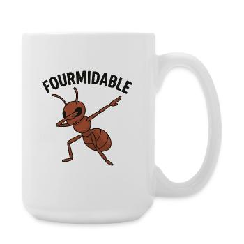 Fourmidable Dab Ant - Large Mug 440 ml - white - Right