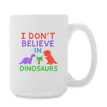 Mythe du dinosaure - Grande tasse 440 ml - blanc - Droite