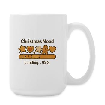 Christmas Mood Cookies Loading - Large Mug 440 ml - white - Right