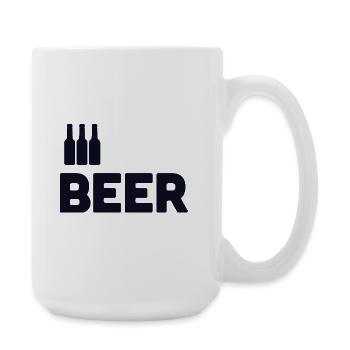 Bierliebhaber - Große Tasse 440 ml - Weiß - Rechts
