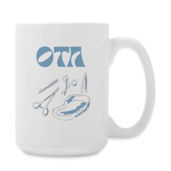 OTA Motiv für Operationstechnische Assistenz  - Große Tasse 440 ml - Weiß - Rechts
