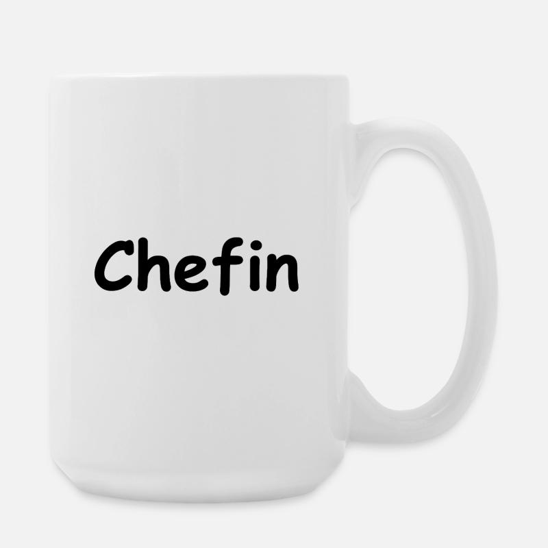 Chefin - Large Mug 440 ml - white