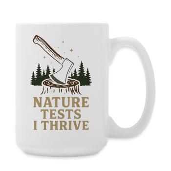 Survival Powers Boscroon Ferocious Abilities - Large Mug 440 ml - white - Right