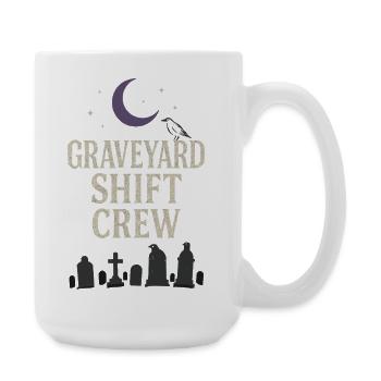 Corpse Science Dark Humor Death Positive - Large Mug 440 ml - white - Right