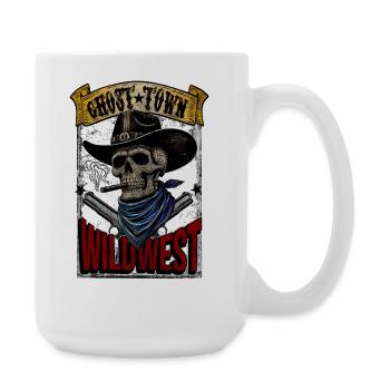 Ville fantôme - Far West - Grande tasse 440 ml - blanc - Droite
