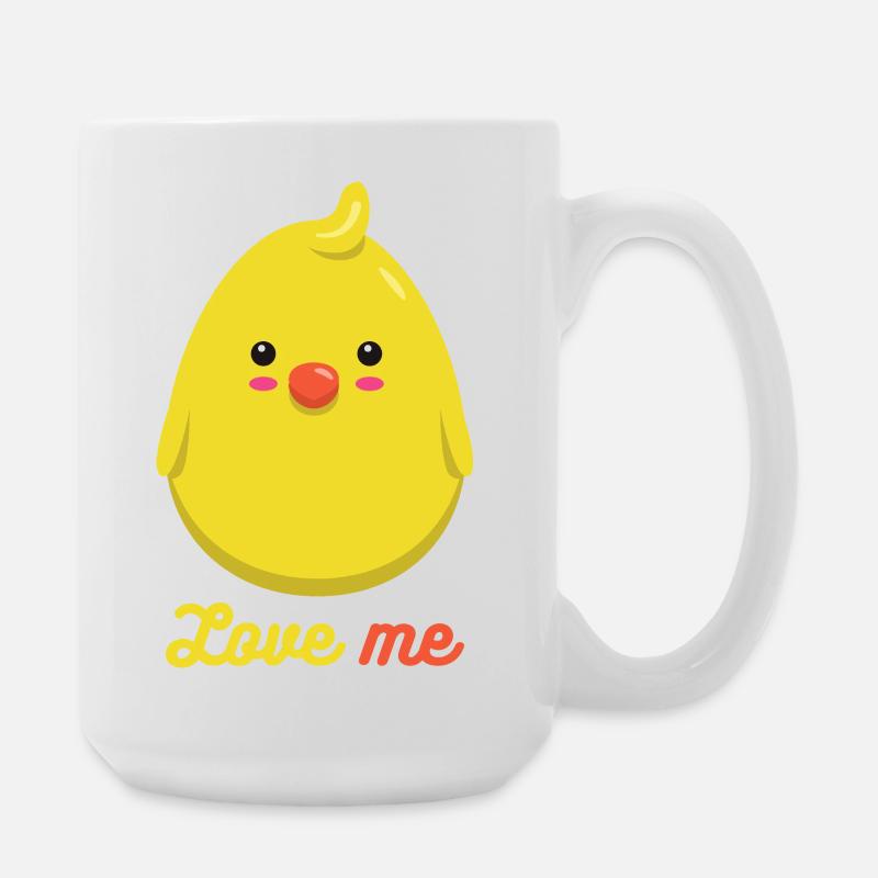 duck - Large Mug 440 ml - white