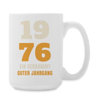 1976 Ein verdammt guter Jahrgang 50. Geburtstag - Große Tasse 440 ml - Weiß - Rechts