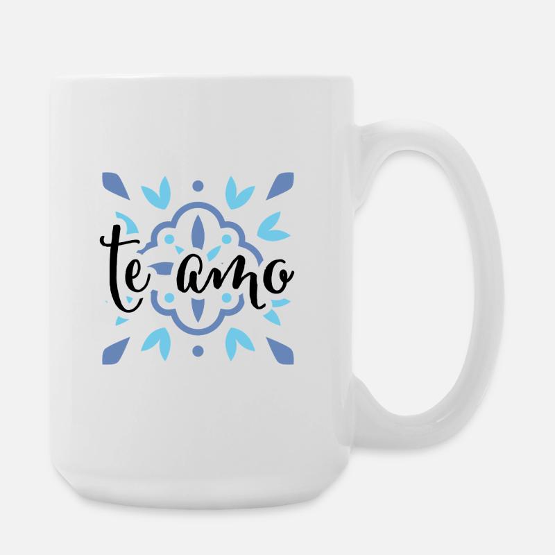 Te Amo - Large Mug 440 ml - white