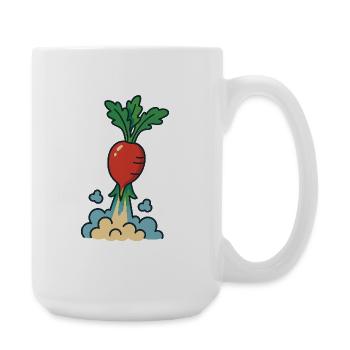 Take Off, Stay Grounded - Large Mug 440 ml - white - Right