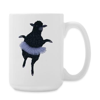 When You Are The Black Sheep Of The Family - Large Mug 440 ml - white - Right