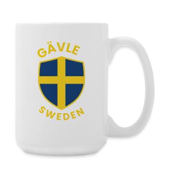 Gävle Sköld Sweden - Large Mug 440 ml - white - Right