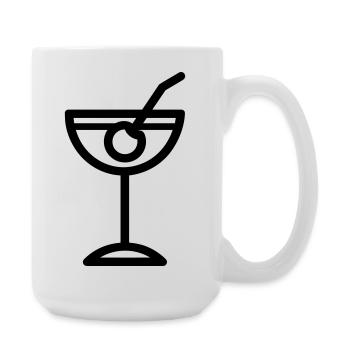 cocktail - Large Mug 440 ml - white - Right