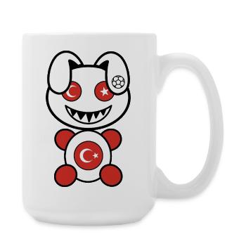 Plush Mascot: Turkery - Large Mug 440 ml - white - Right