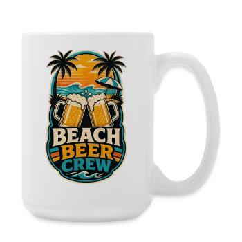 Beach Beer Crew Shirt - Große Tasse 440 ml - Weiß - Rechts