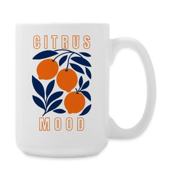 Citrus Mood - Large Mug 440 ml - white - Right