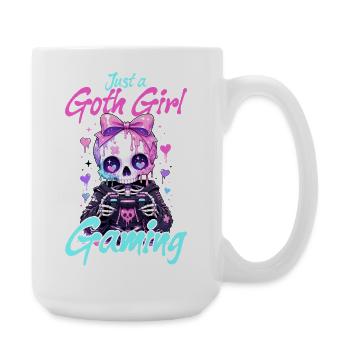 Pastel Goth Soft Goth Gaming Gamer - Grande tasse 440 ml - blanc - Droite