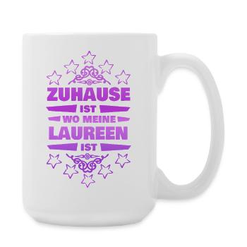 Épouse Laureen - Grande tasse 440 ml - blanc - Droite