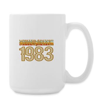Originale Retro Limited Edition von 1983 - Große Tasse 440 ml - Weiß - Rechts
