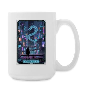 Neo-Drachen-Chroniken - Große Tasse 440 ml - Weiß - Rechts