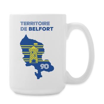 Territory of Belfort 90 - Large Mug 440 ml - white - Right