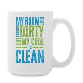 Ingénieur logiciel drôle Programmeur - Grande tasse 440 ml - blanc - Droite