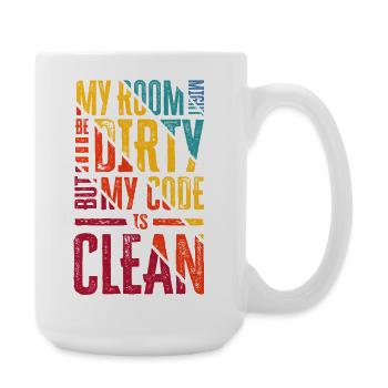 Ingénieur logiciel drôle Programmeur - Grande tasse 440 ml - blanc - Droite