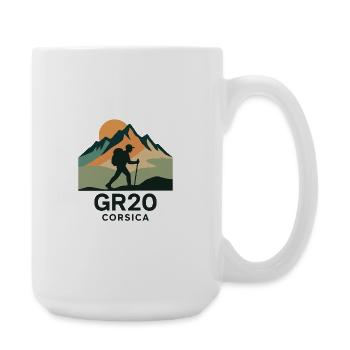 GR 20 CORSICA - Large Mug 440 ml - white - Right