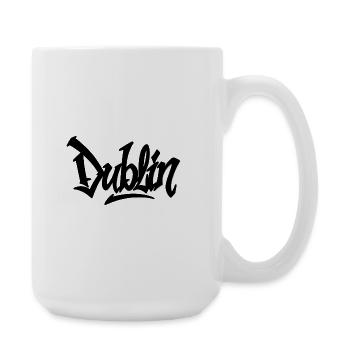 Dublin - Große Tasse 440 ml - Weiß - Rechts