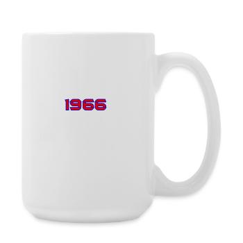 1966 Retro Neon Typography - Large Mug 440 ml - white - Right