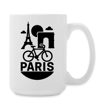 Silhouette Paris - Grande tasse 440 ml - blanc - Droite