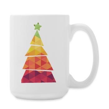 Christmas Tree - Weihnachtsbaum - Weihnachten - Large Mug 440 ml - white - Right