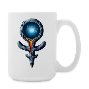 Jules Verne Rod - Large Mug 440 ml - white - Right