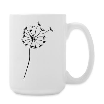 AUS dem HERZ gepustet/ Original par heavenlygoods - Grande tasse 440 ml - blanc - Droite