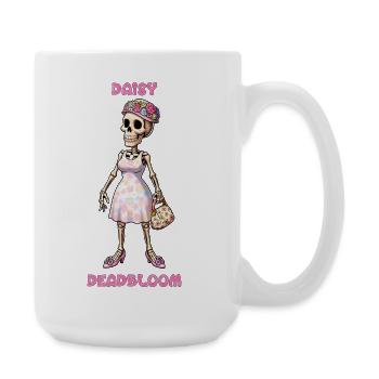 Daisy Deadbloom Skeleton Animation Series Co-Star - Large Mug 440 ml - white - Right