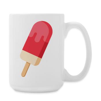 Eis am Stiel am Stiel - Große Tasse 440 ml - Weiß - Rechts