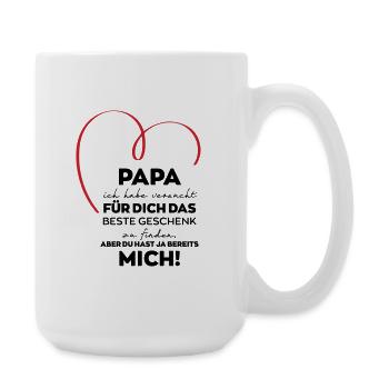 Dad Funny Gift - Large Mug 440 ml - white - Right