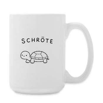 Schröte - Große Tasse 440 ml - Weiß - Rechts