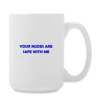Confidential Vibes Only - Large Mug 440 ml - white - Right