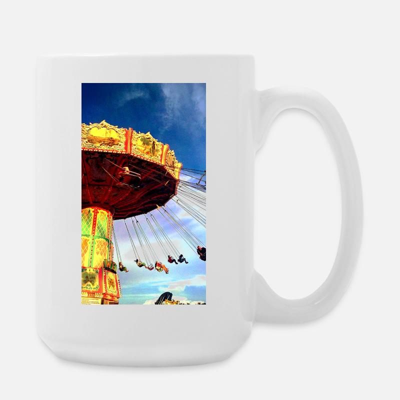 Karussell - Große Tasse 440 ml - Weiß