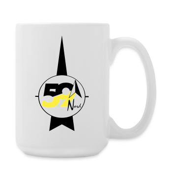 59 North logo - Large Mug 440 ml - white - Right