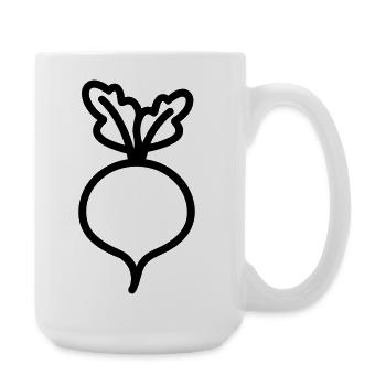 navet - Grande tasse 440 ml - blanc - Droite