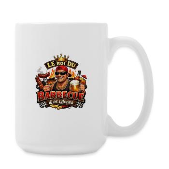 APERO BARBECUE - Grande tasse 440 ml - blanc - Droite
