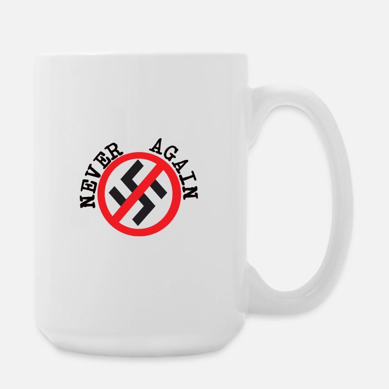 Never Again - Large Mug 440 ml - white
