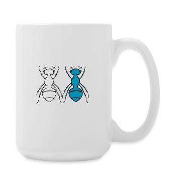 Ant Duo - Large Mug 440 ml - white - Right