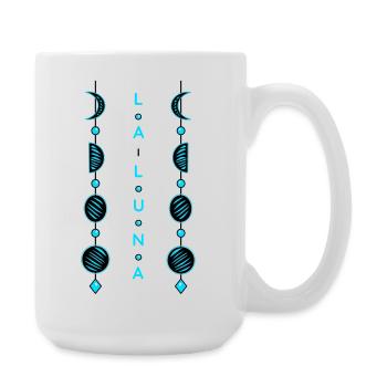 Moon phases - Large Mug 440 ml - white - Right
