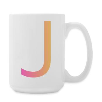J - Large Mug 440 ml - white - Right