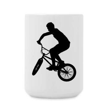 BMX - Large Mug 440 ml - white - Front