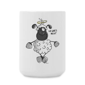 Unschuldslamm - Große Tasse 440 ml - Weiß - Vorne