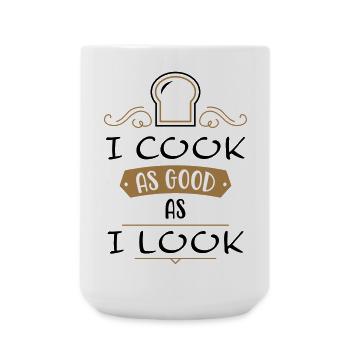 Hobbykoch - Große Tasse 440 ml - Weiß - Vorne